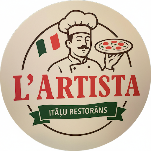 L'ARTISTA Italian Restaurant Logo